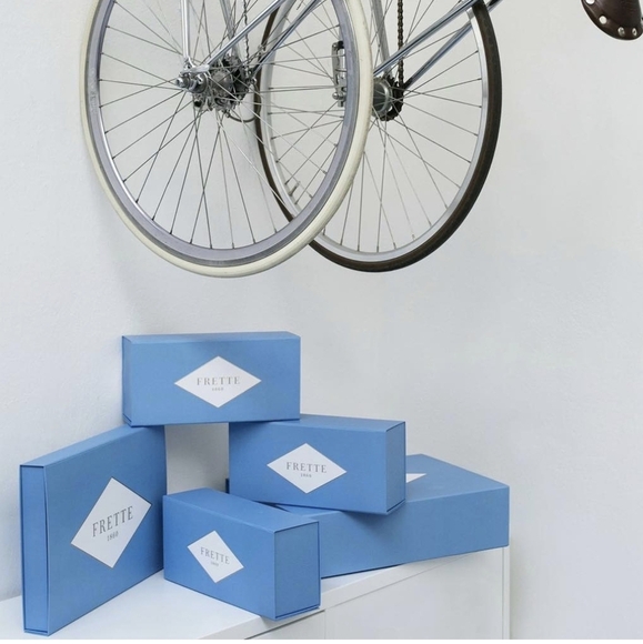 Frette New w/Tags Spring 2024 Long  Nightgown Pajamas Beige/ White Satin - Picture 12 of 12